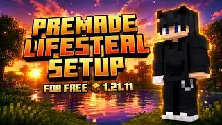 ⭐ Best FREE 1.21.11 Lifesteal Server Setup | Server Backup | 🎮 Free Download