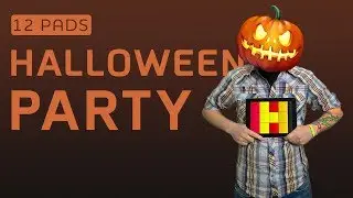 Happy Halloween - 12 PADS - Halloween Party Pack