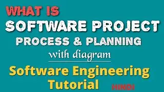 Project and Process Planning in Software Engineering || Software Project Planning. [Hindi]