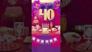 🎉✨ Short: Ideas Creativas para Decorar un Cumpleaños de Mujer