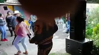 Santa Clara Michoacan, Bailada con Doña Tacha😜👌