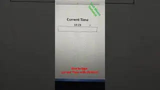 How to Type Current Time with Shortcut!