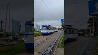 Tatra T3A Ryga #tram #tramwaj #tatra #riga