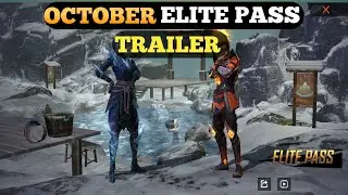FREE FIRE OCTOBER ELITE PASS TRAILER 😱