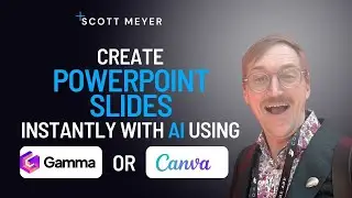 Create Powerpoint Slides Instantly with AI Using Gamma.app or Canva