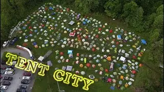Appalachian Trail Days 2022 from the Air