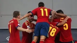 Austria - Spain ( 2-6 ) all goals European Championship under 21 Qualification 2015 05/09/2013