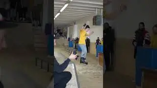 Agressive inline skate contest