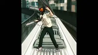 Chainsaw man denji vs Katana man train fight scene edit 