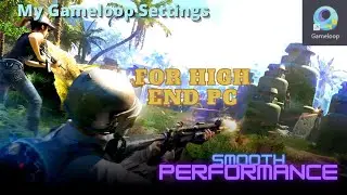 My Gameloop Settings for High end PC