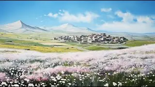 Smart TV Arts | Spring Screensaver | Castelluccio Italy