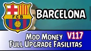 SOCCER MANAGER 21 V1.1.7 Save Hack Mod Money & Full Upgrade Fasilitas BARCELONA