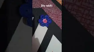 diy easy rakhi making/ happy raksha Bandhan to all /# like and subscribe # ❤️