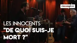 Les Innocents - "De Quoi Suis-je Mort ?" (Live)