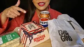 ASMR MUKBANG | KFC Stranger Things Box Meal 🔥