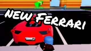 new Ferrari remastered | roblox jailbreak | roblox jailbreak new car