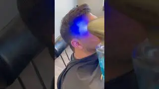 Aftershave #reaction #skincare #beauty #love #drama #barbershop #mobarber #balayage