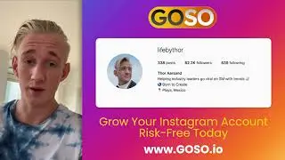 GOSO Testimonials for Instagram Growth Services