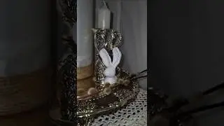 Из хлама в декор 🐇  