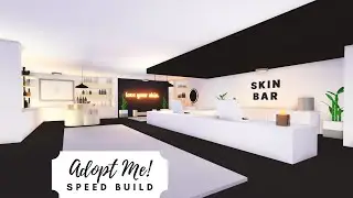 Shop House (Part 1) - Skin Care Shop Speed Build 🌼 Roblox Adopt Me!