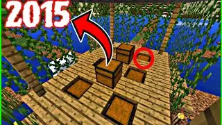 ASI ERA JUGAR LOS JUEGOS del HAMBRE en MINECRAFT PE en 2015 (con TEKAI HUNDER GAMER)