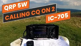 Using my new Icom IC-705 on 5W with great success