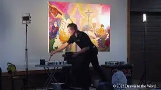 10-29-22 | Time-lapse Painting (1 hour to 1 minute) | Painting by Paul Oman Based on Acts 