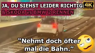 SMART-FAHRER VERIRRT SICH SCHLIMM, RADLER ROAD RAGE & SKODA vs BMW RENNEN auf AB – Dashcams in 4k