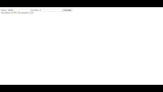 Salary Tax Calculation | Chat GPT | HTML CSS JavaScript