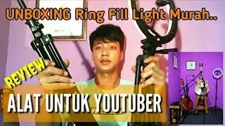 Review Ring Light | Tripod LED 26cm + Cara Menggunakan nya