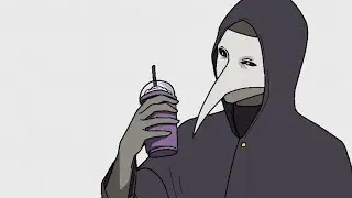 SCP 049 tries the Grimace Shake - SCP Animation