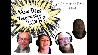 How does inspiration work? Artist conversation with animation industry pros!