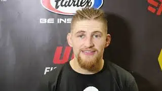 Luke Shanks reacts to huge win over Pietro Menga at Cage Warriors 107
