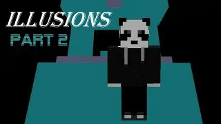 TASTING THE RAINBOW!! | Minecraft Illusions with PandaLover25 | Part 2