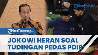 HERAN TUDINGAN PDIP soal Dukungan Prabowo-Gibran, Jokowi: Ijazah sama 2 Periode Hubungannya Apa?