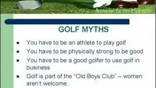 Women Networking with Golf