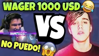 RAMPAGE VS KOD 😱🔥 PvP Wager por 1000 Dolares🔥