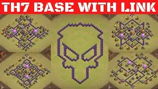 TOWN HALL 7 BASE WITH LINK ! TOP TOWN HALL 7 BASE WITH LINK ! Town hall 7 Clash of Clans