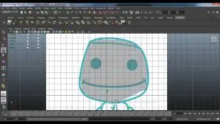 Autodesk Maya: Sackboy Modeling Tutorial [part 1]