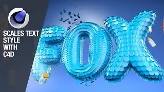 Cinema 4D Scally Text Effect Tutorial