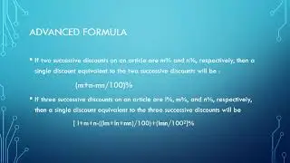 SSC CGL 2023 Profit and Loss Important Formula