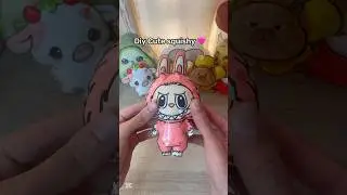 Diy Cute labubu squishy 🩷✨ 