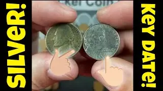 Penny and Nickel Coin Roll Hunt with a Ton of Canadians, Silver and More!
