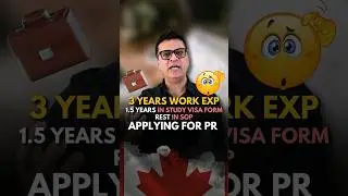 Can I list 3 yrs of experience in India on my PR application if only 1.5 yrs were on my study visa?