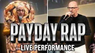 Jim Rash performs Payday rap at Vulture Festival 2019 in L.A.