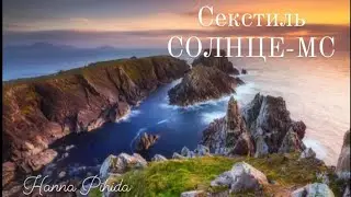 Секстиль СОЛНЦЕ-МС(Середина неба).Солнце в 11-м доме во Льве.Hanna Pihida