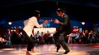 Знаменитый танец Джон Траволты и Умы Турман! 🕺 💃 Криминальное чтиво 1994