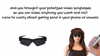 Video Recording Polarized Sunglasses