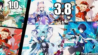 ✨TODOS LOS BANNERS DE GENSHIN IMPACT(PERSONAJES)✨1.0 a la 3.8