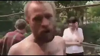 Драка бездомных